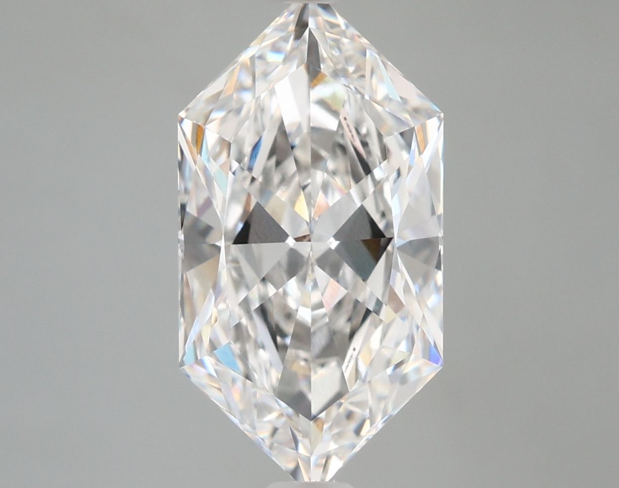 3.87 ct lab-grown Hexagonal Diamond