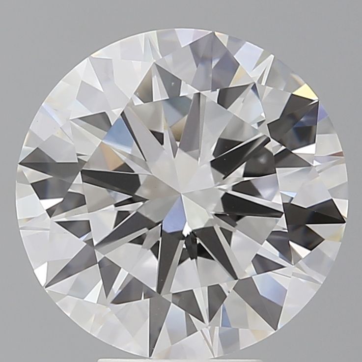 6.08 ct. round Lab Grown Diamond front image