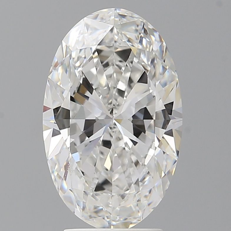 3.60 ct. oval Lab Grown Diamond front image