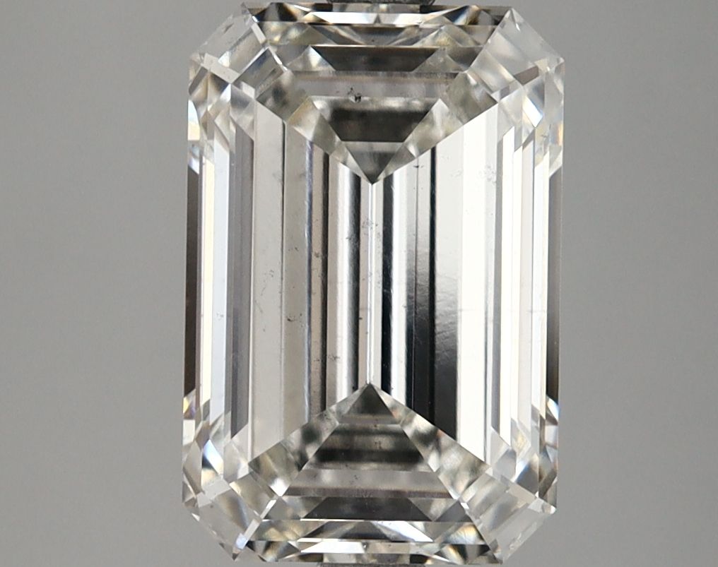 3.79 ct. emerald Lab Grown Diamond front image