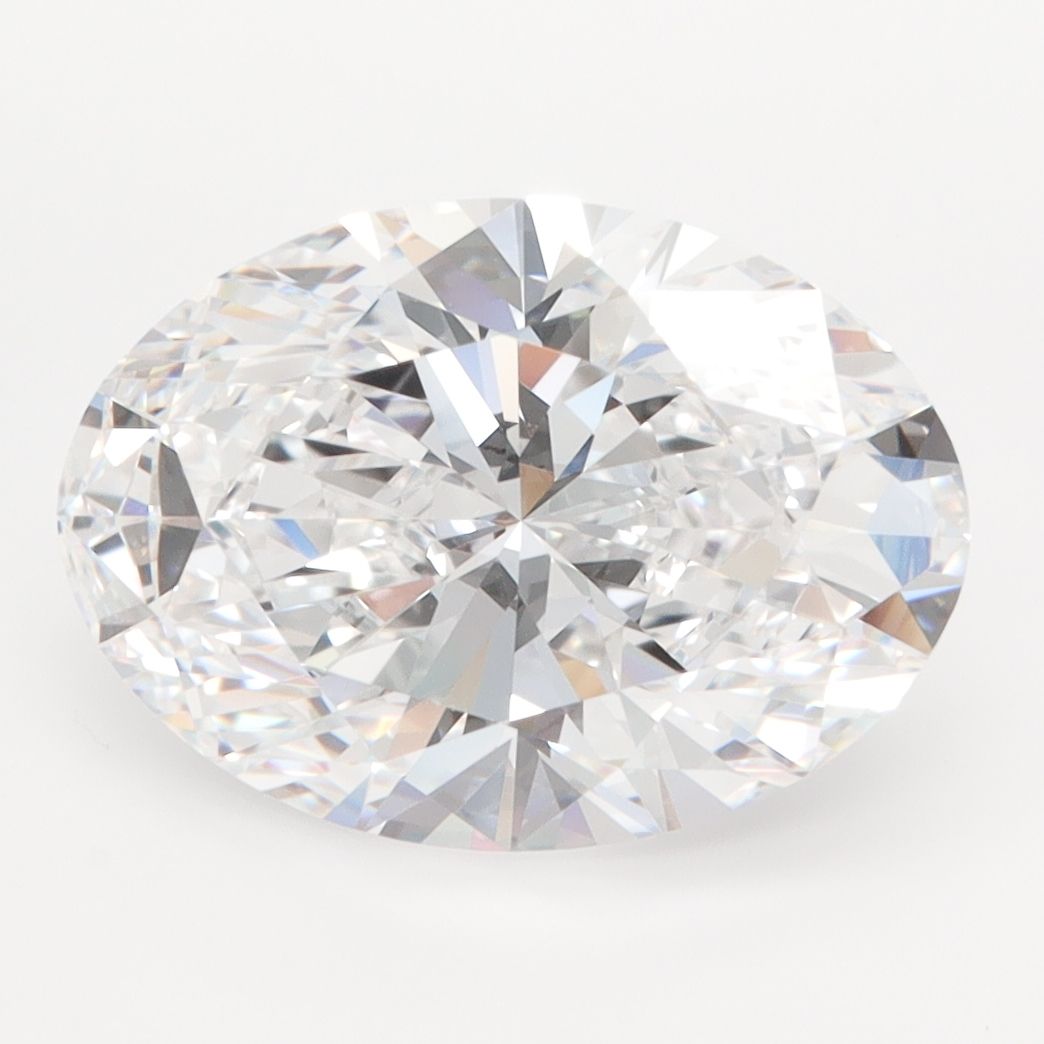 4.02 ct. oval Lab Grown Diamond front image