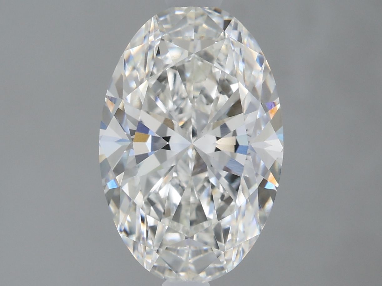 2.01 ct. oval Lab Grown Diamond front image