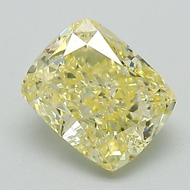 1.32 CT Fancy Intense Yellow CUSHION MODIFIED