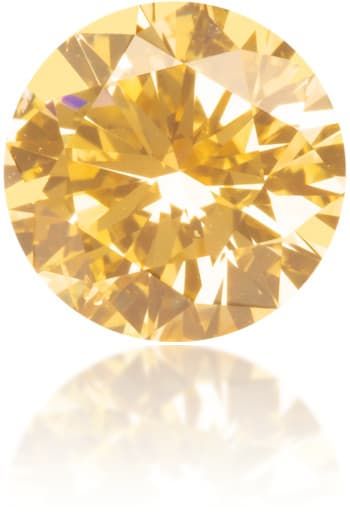 Diament 0.53 ct Fancy Orange/SI1