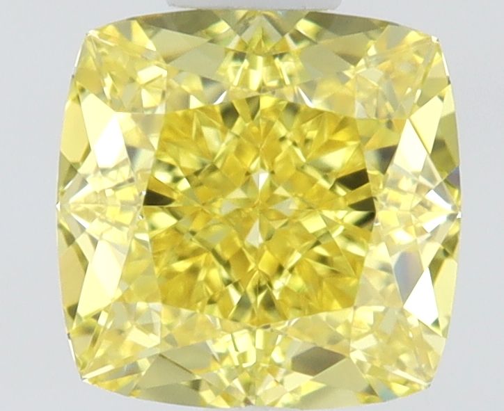 Diament 0.52 ct Fancy Vivid Yellow/IF
