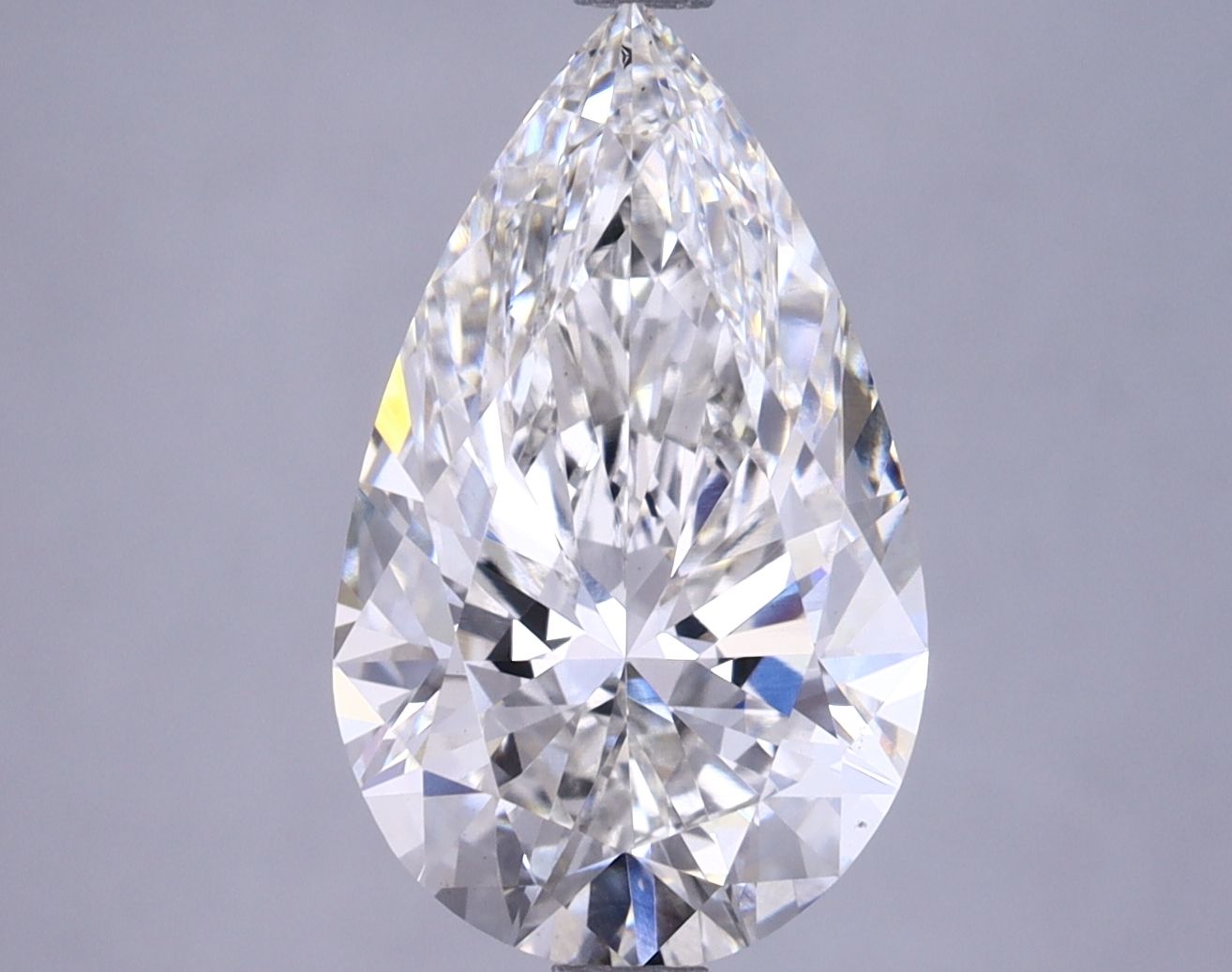 3.74 ct. pear Lab Grown Diamond front image