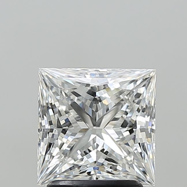 2.10 ct. princess Lab Grown Diamond front image