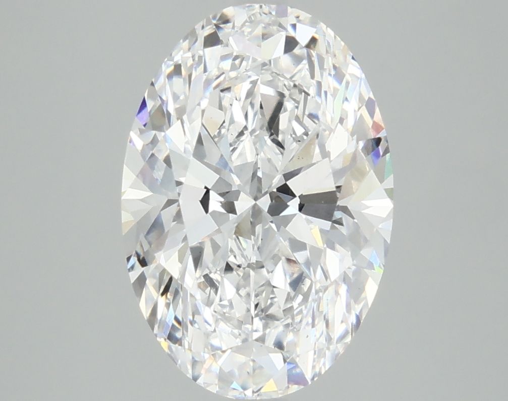 4.02 ct. oval Lab Grown Diamond front image