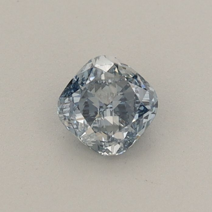 0.36 CT Fancy Intense Blue CUSHION MODIFIED