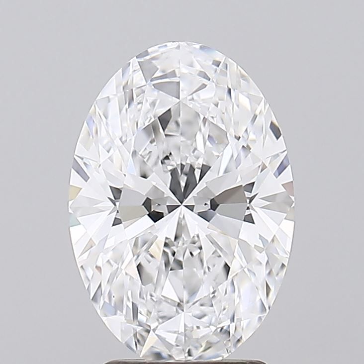 2.75 ct. oval Lab Grown Diamond front image
