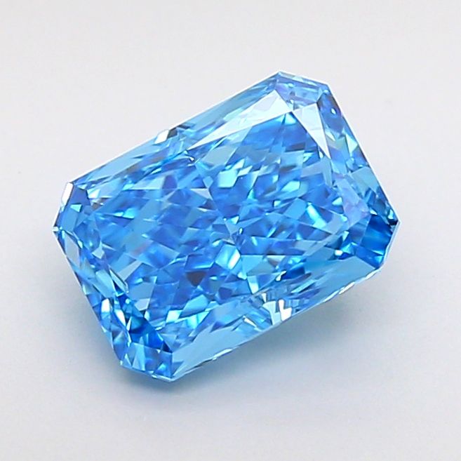 1.51 CT Fancy Vivid Blue RADIANT