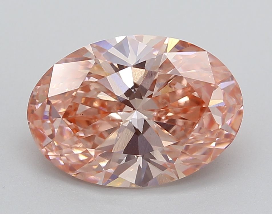 3.04 ct. oval Lab Grown Diamond front image