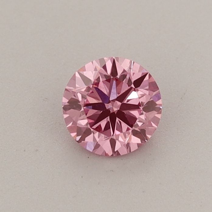 0.36 CT Fancy Vivid Pink ROUND