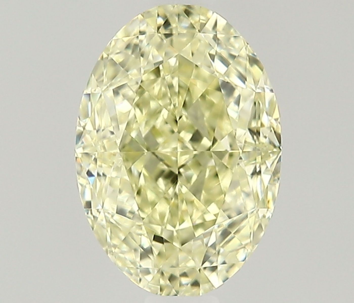 Diament 0.7 ct Fancy Light Yellow/VVS2