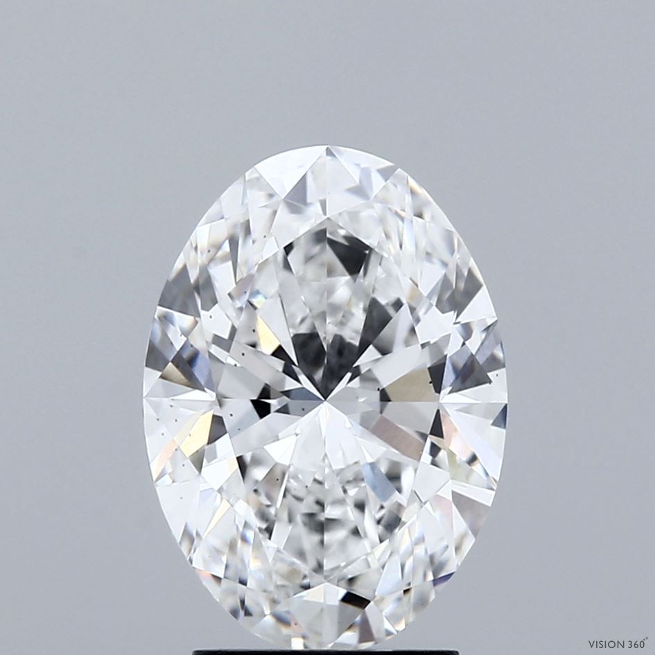 3.00 ct. oval Lab Grown Diamond front image