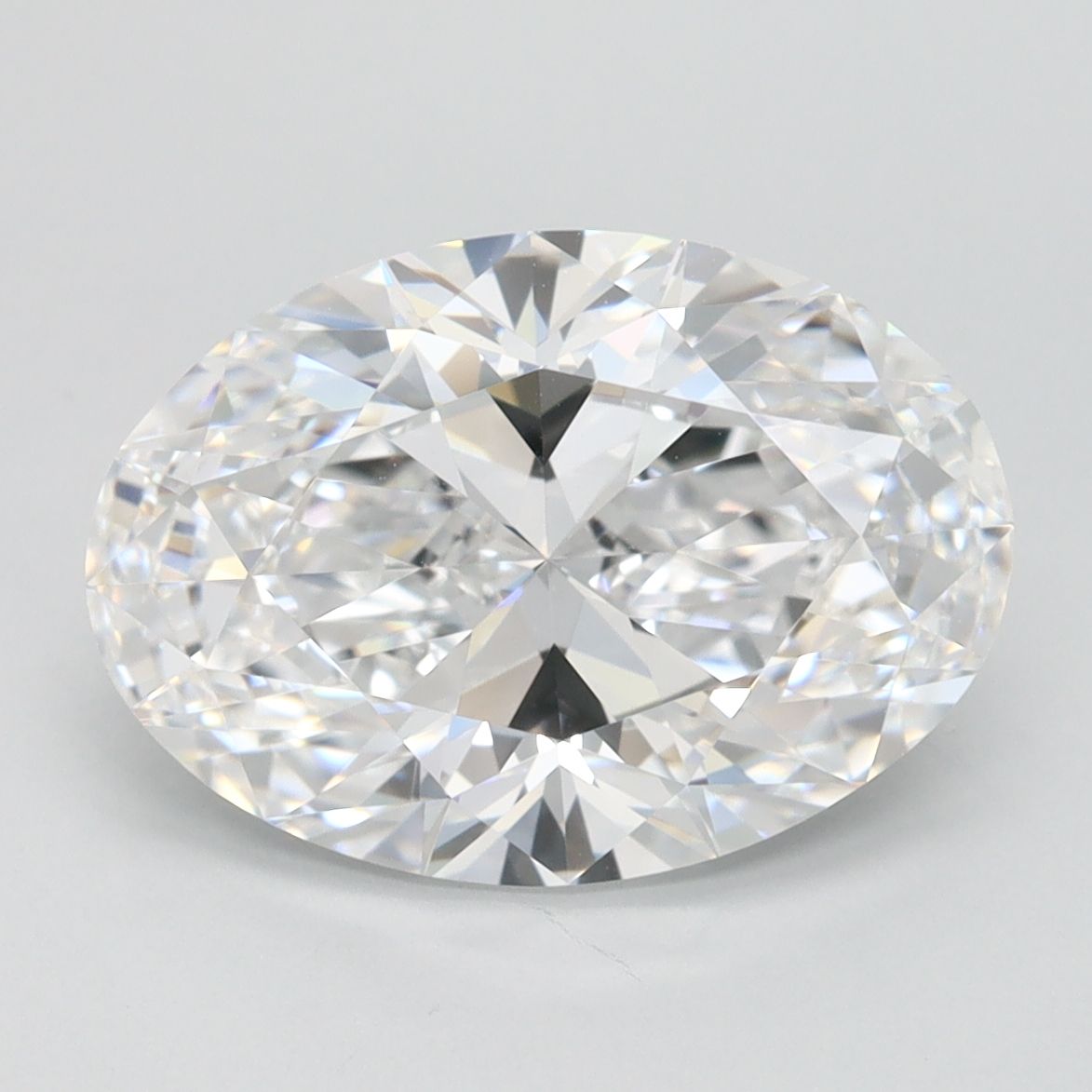 3.01 ct. oval Lab Grown Diamond front image