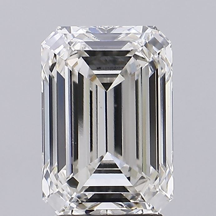 3.22 ct. emerald Lab Grown Diamond front image