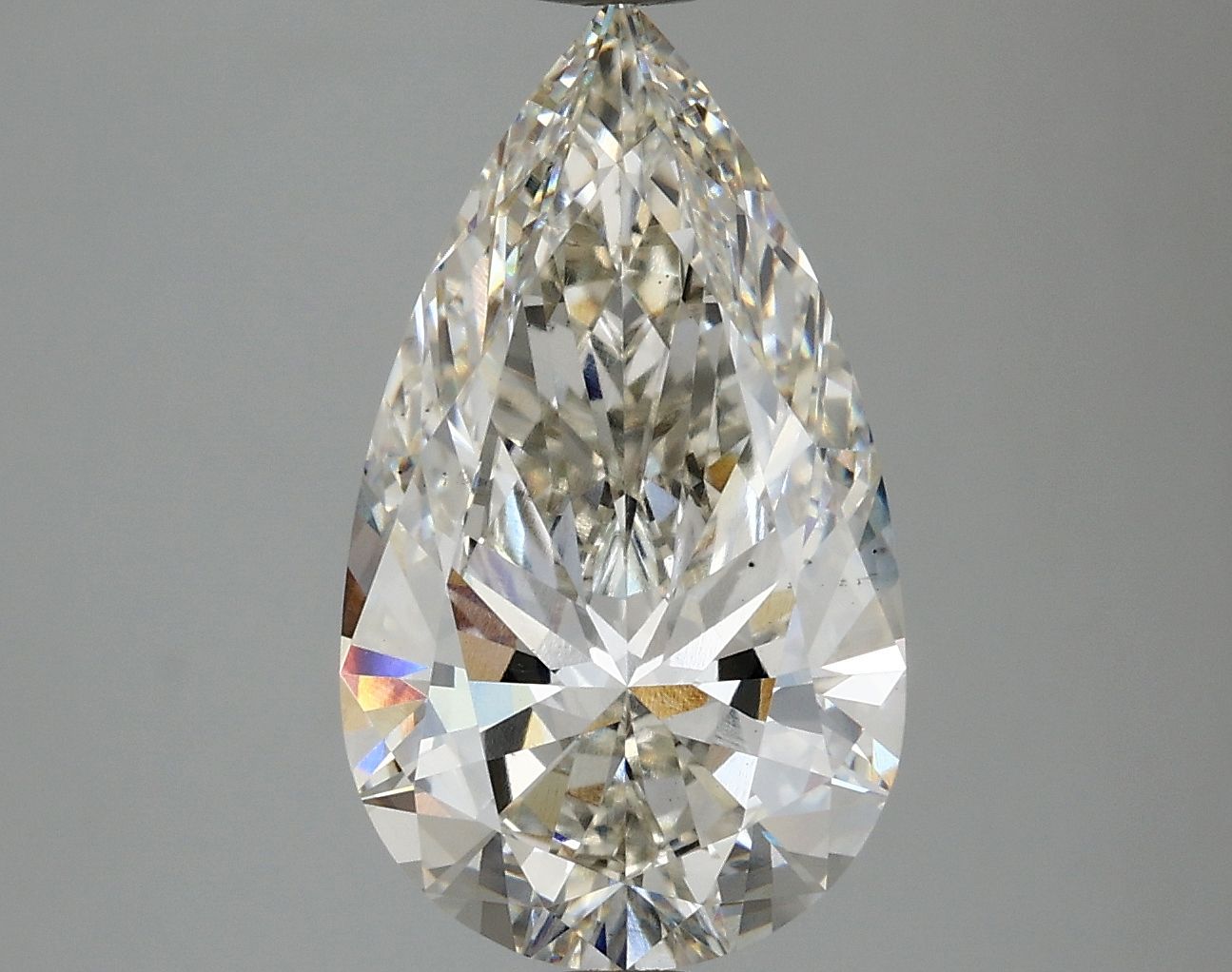 4.21 ct. pear Lab Grown Diamond front image