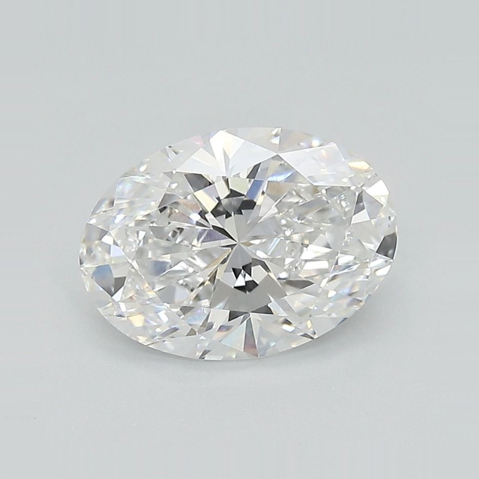 3.88 ct. oval Lab Grown Diamond front image