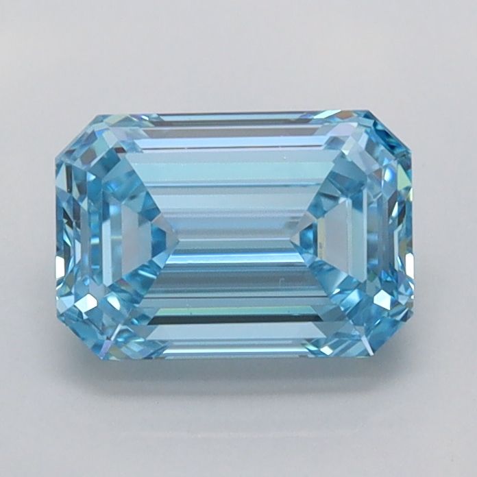 1.14 CT Fancy Vivid Blue EMERALD