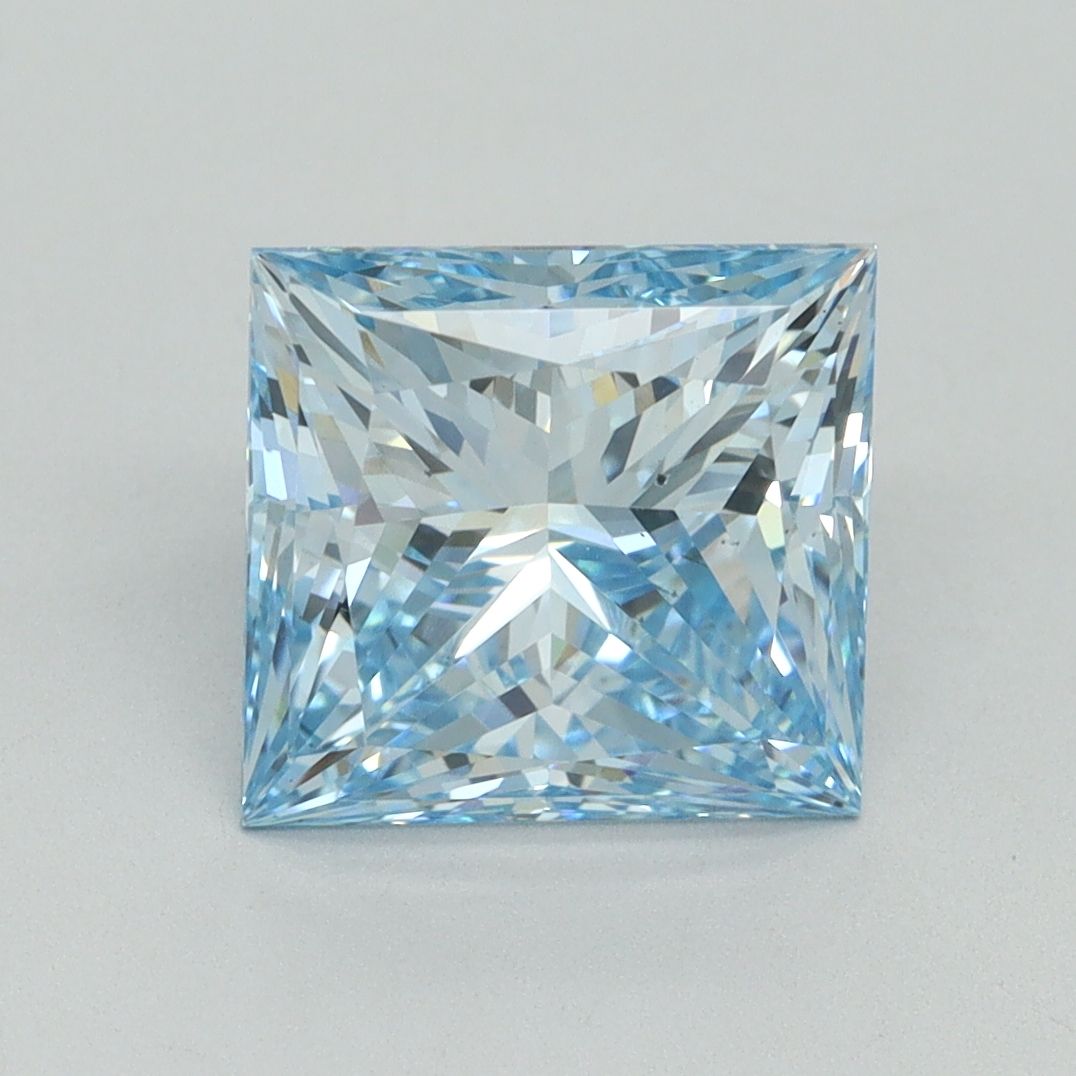 3.32 ct. princess Lab Grown Diamond front image