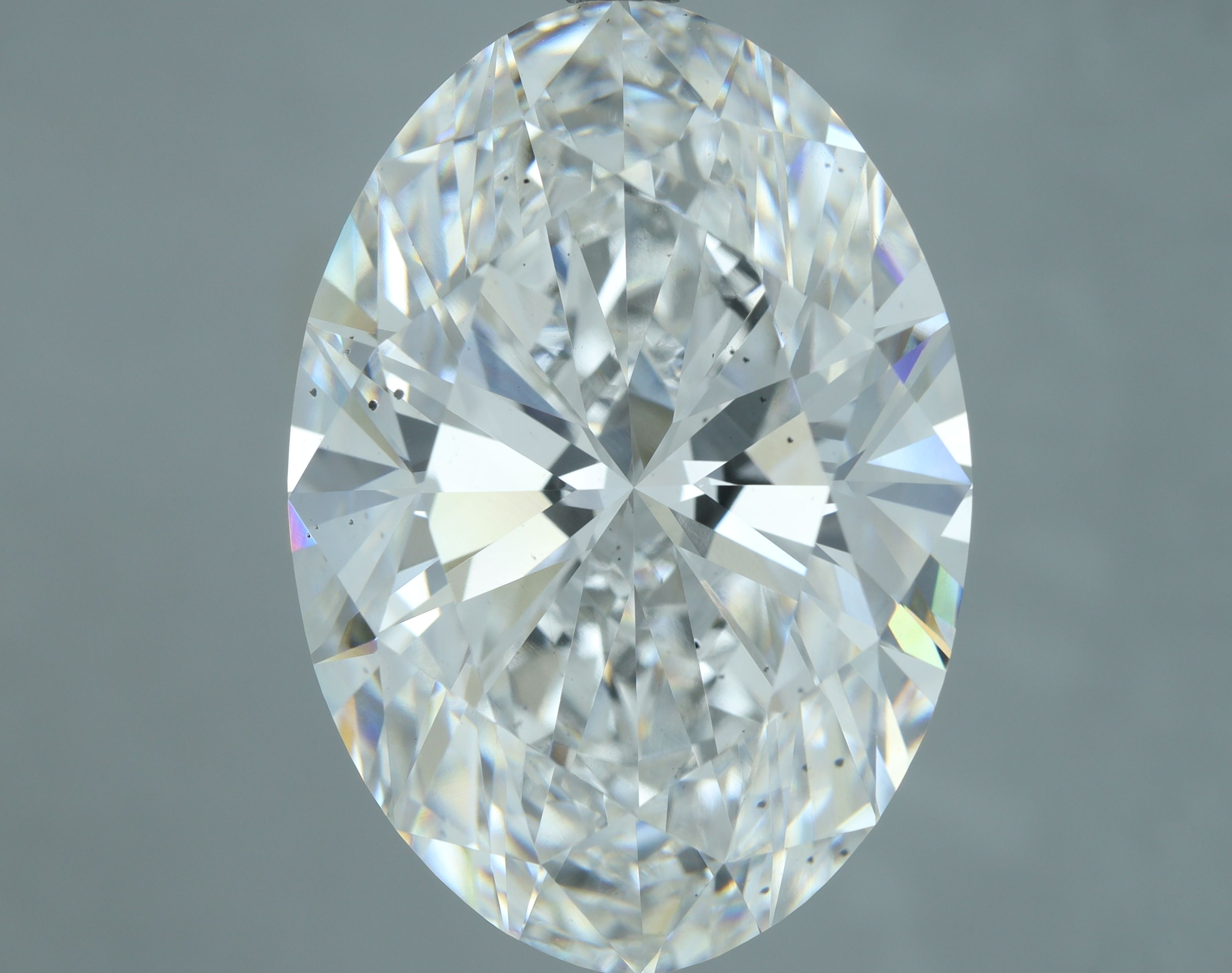17.03 carat f VS2 EX Cut IGI oval diamond