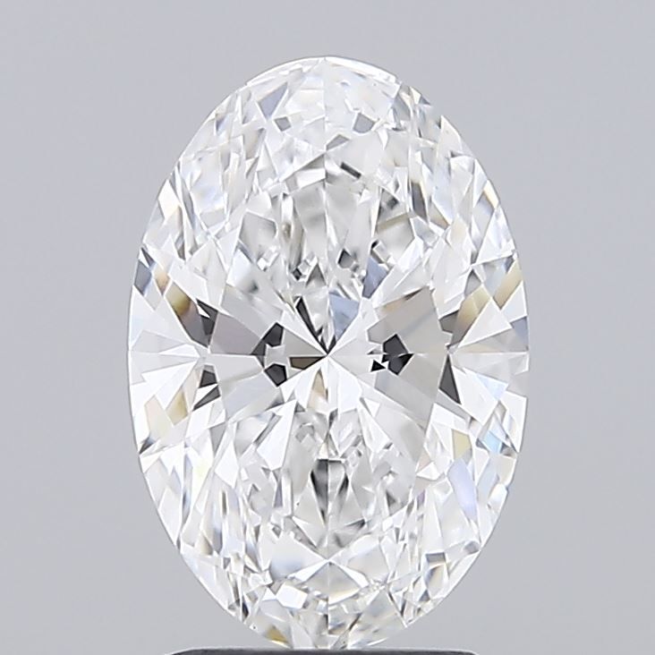 2.46 ct. oval Lab Grown Diamond front image
