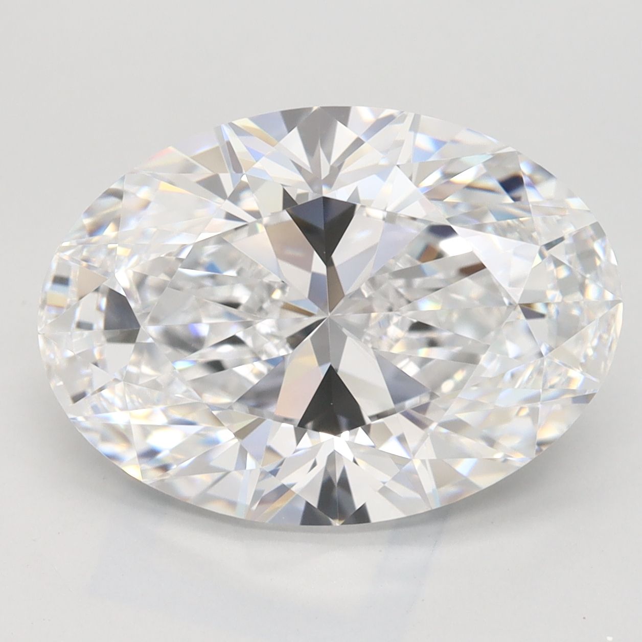 5.16 ct. oval Lab Grown Diamond front image