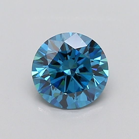 1.13 CT Fancy Vivid Blue ROUND