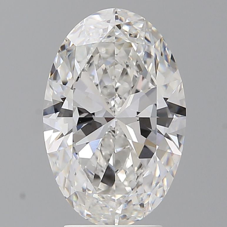 3.57 ct. oval Lab Grown Diamond front image