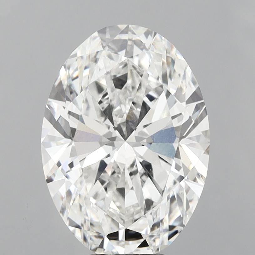 8.02 ct. oval Lab Grown Diamond front image