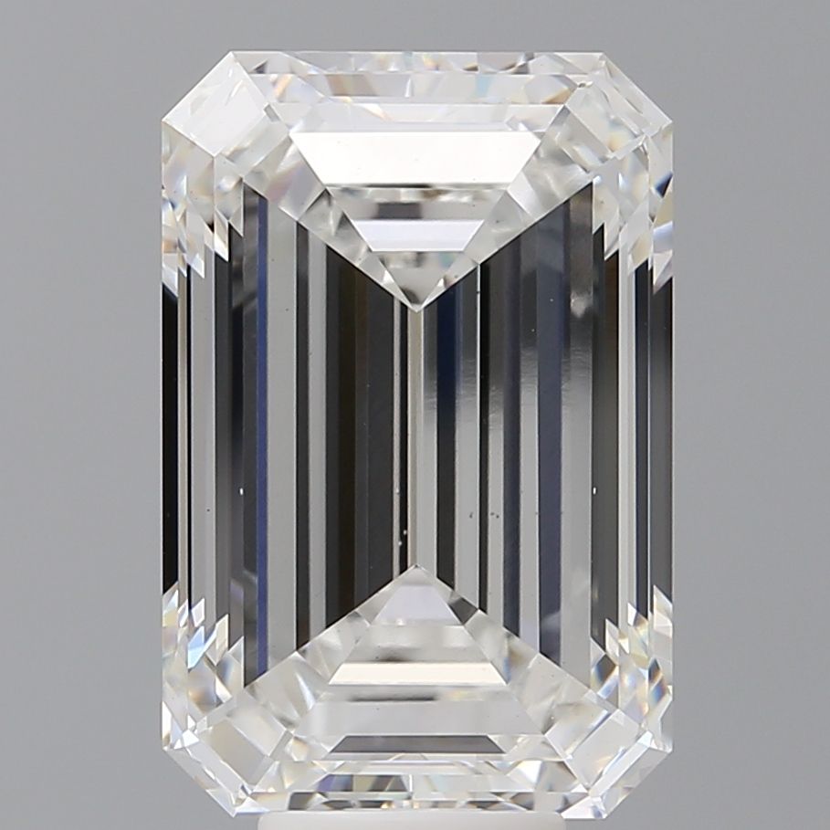 9.57 ct. emerald Lab Grown Diamond front image