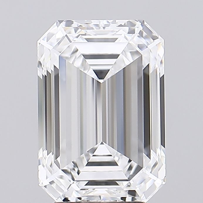 3.90 ct. emerald Lab Grown Diamond front image
