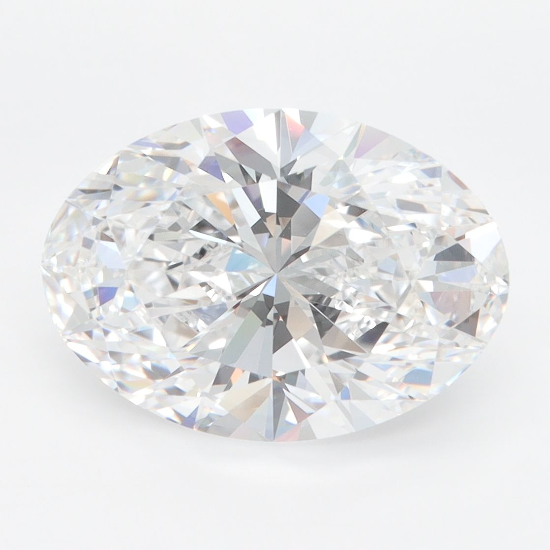 4.53 ct. oval Lab Grown Diamond front image