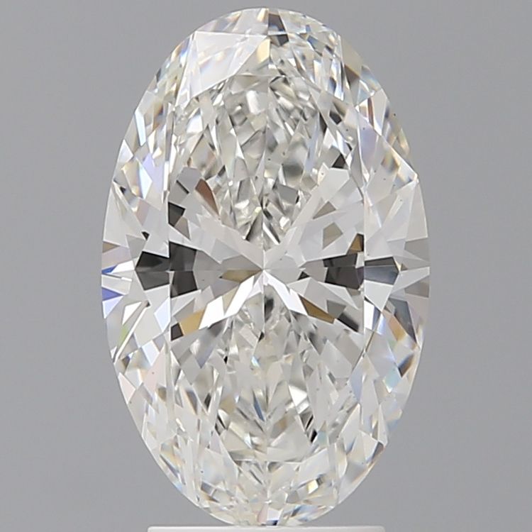 3.51 ct. oval Lab Grown Diamond front image