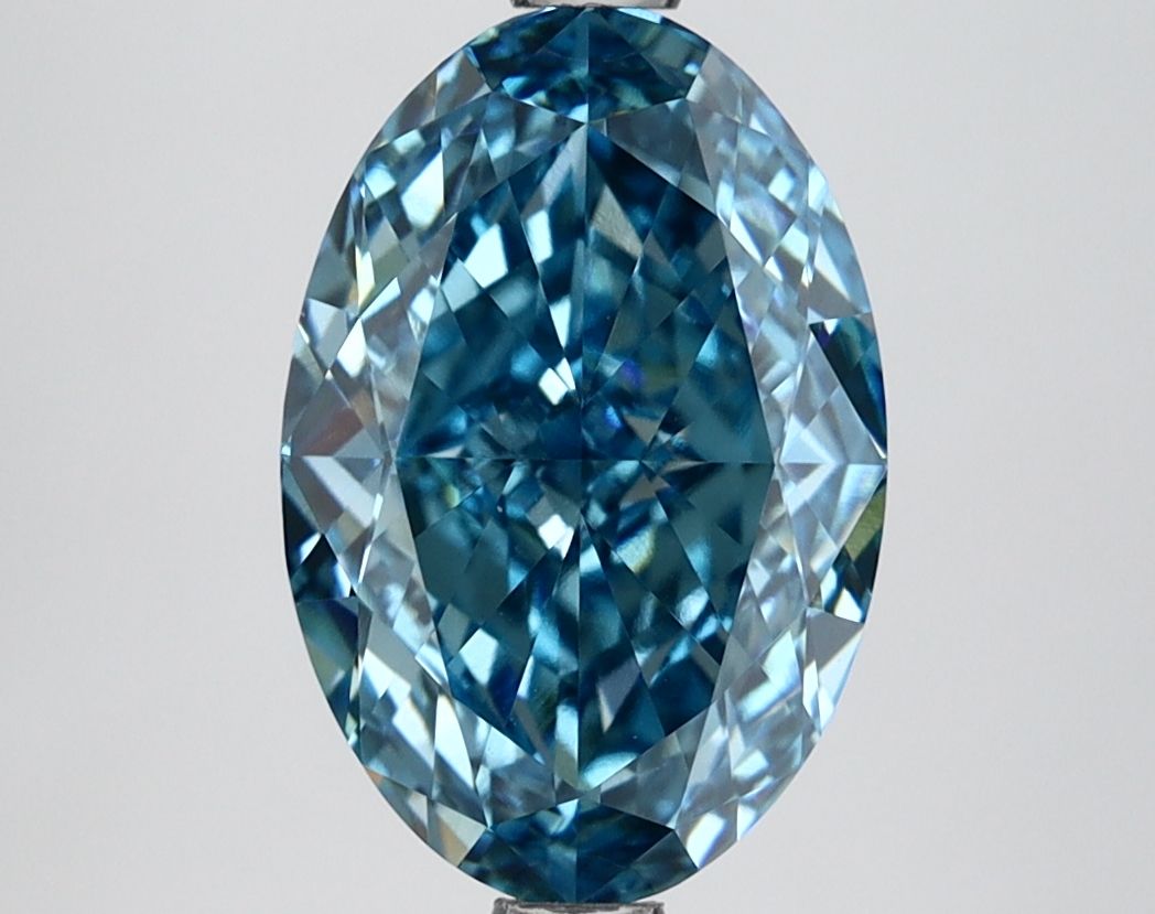 3.18 ct. oval Lab Grown Diamond front image