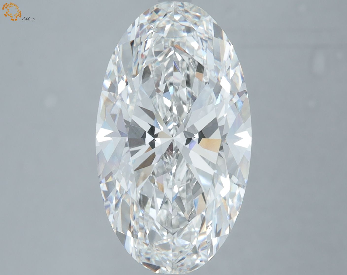 4.72 ct. oval Lab Grown Diamond front image