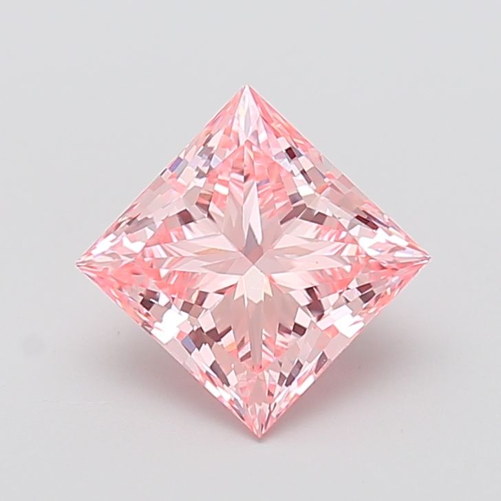 2.85 ct. princess Lab Grown Diamond front image