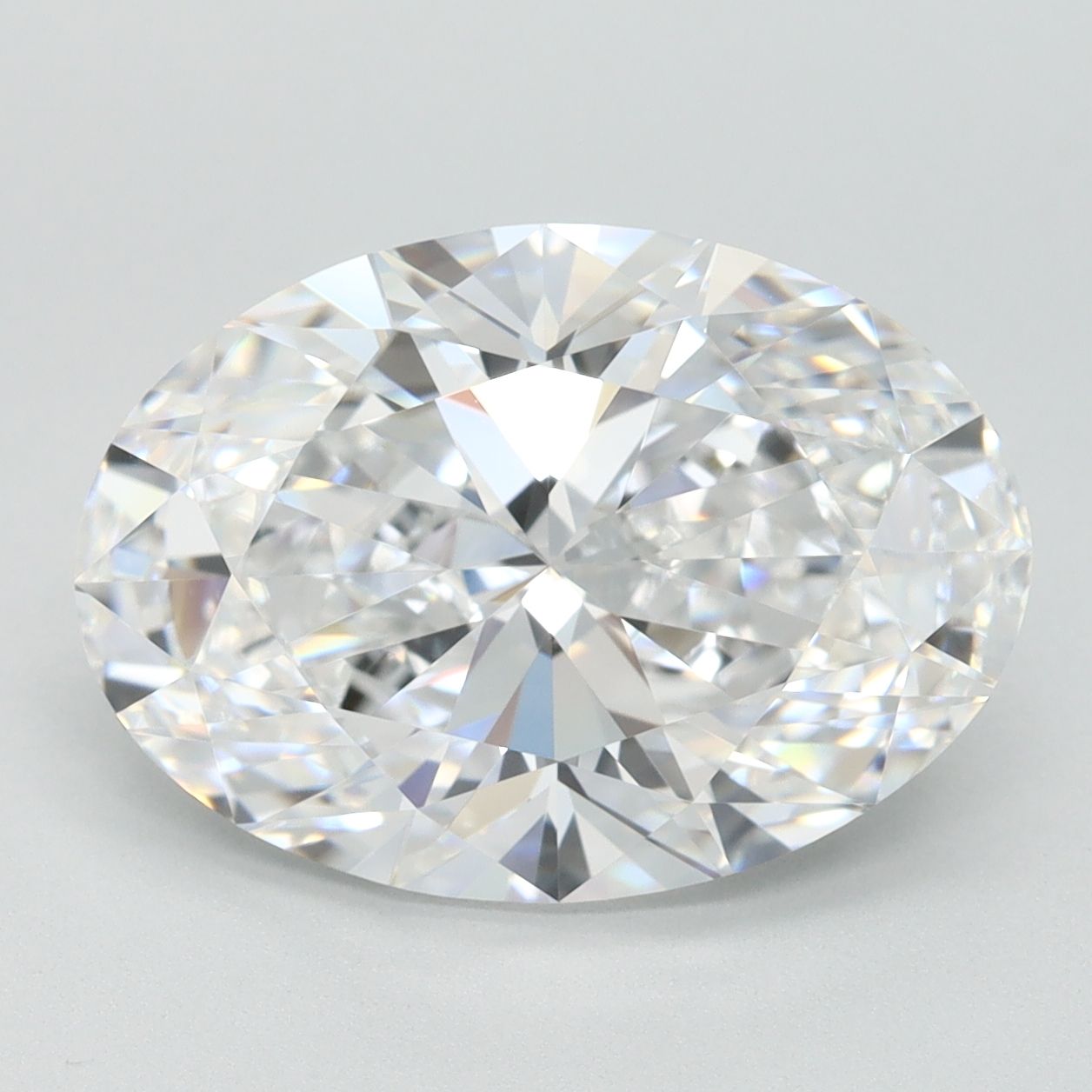 4.30 ct. oval Lab Grown Diamond front image