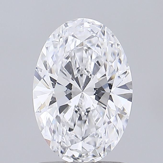 1.27 ct. oval Lab Grown Diamond front image