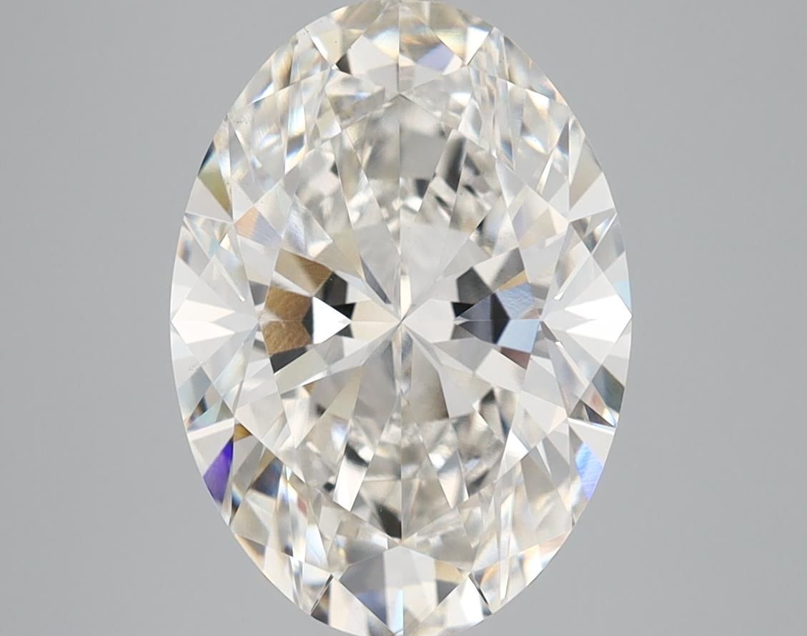 3.74 ct. oval Lab Grown Diamond front image