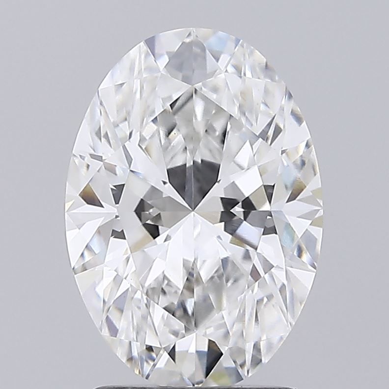 2.15 ct. oval Lab Grown Diamond front image