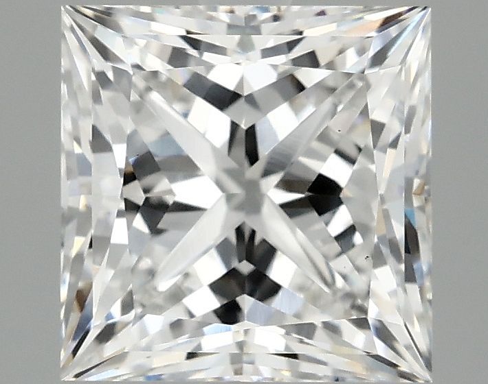 3.02 ct. princess Lab Grown Diamond front image