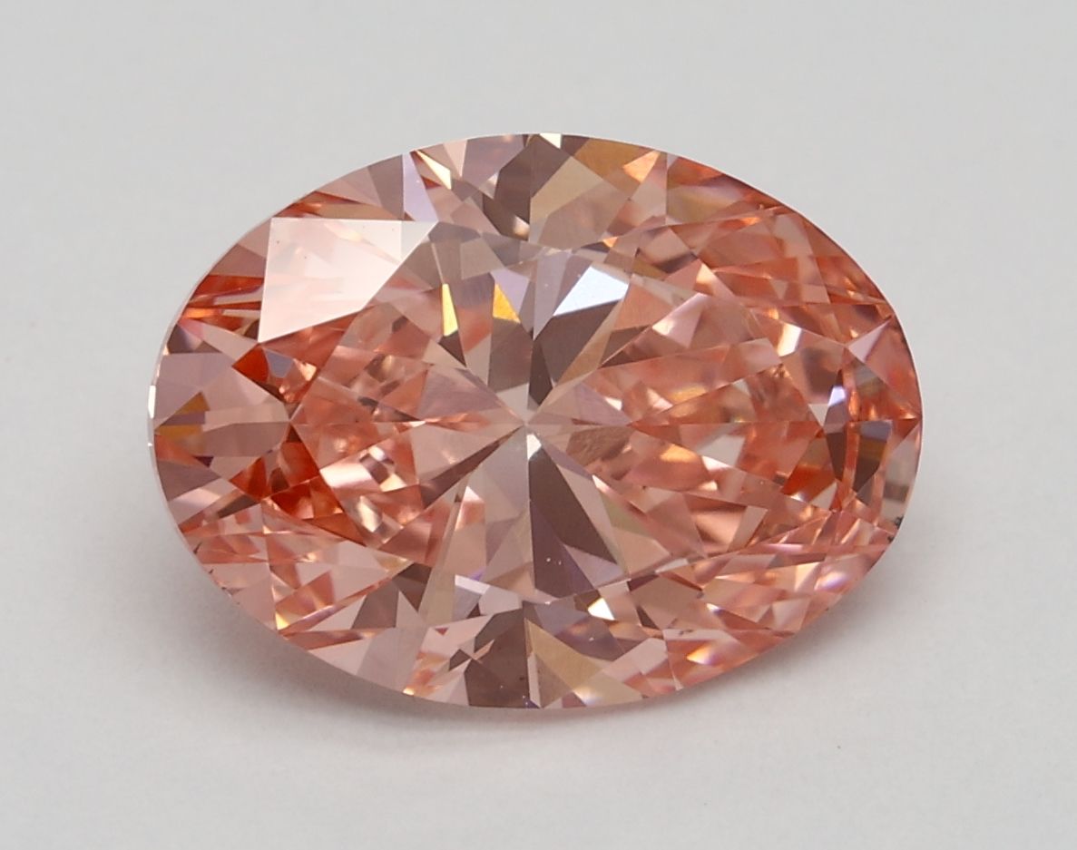 2.50 ct. oval Lab Grown Diamond front image