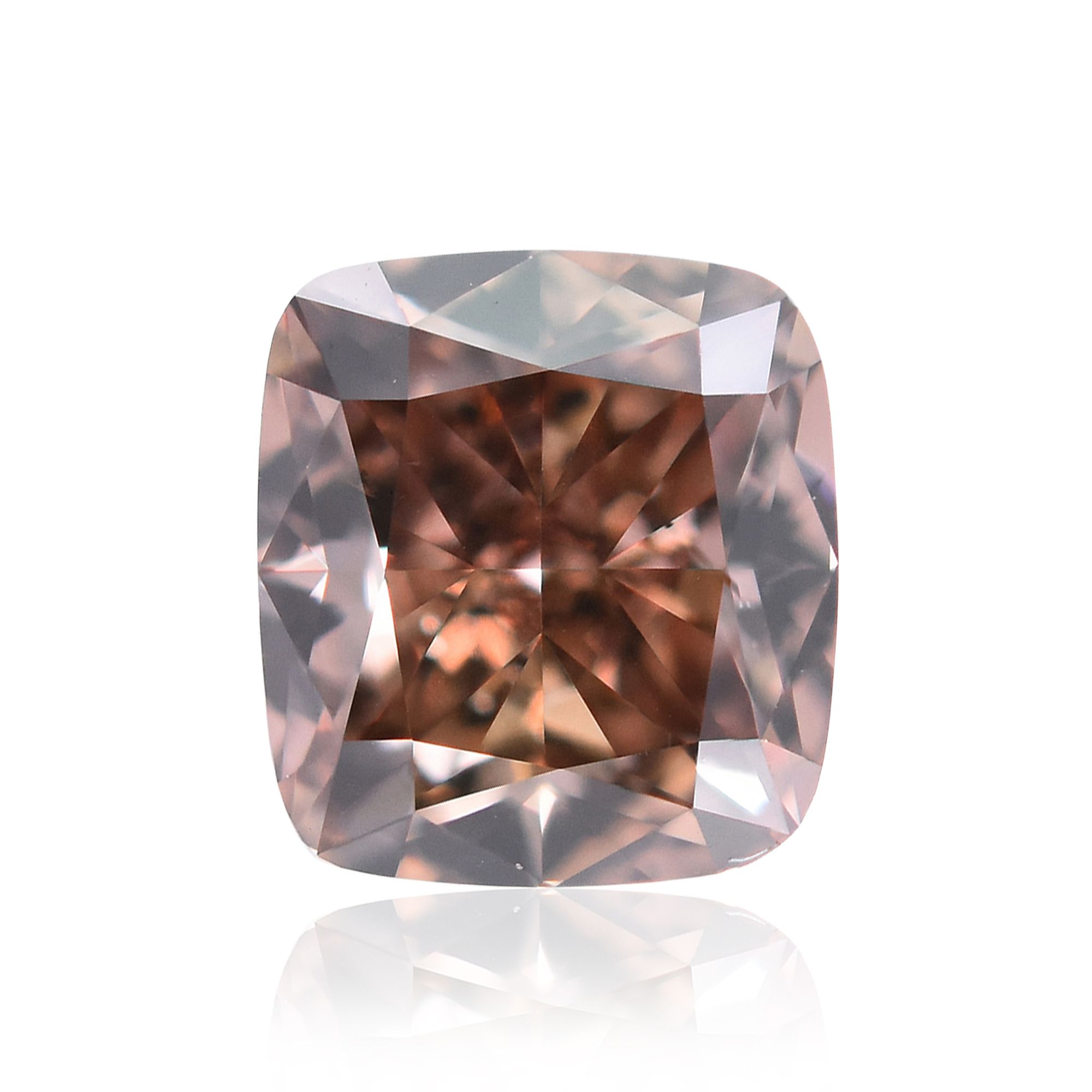 Diament 0.71 ct Fancy Dark Orangey Brown/VS2