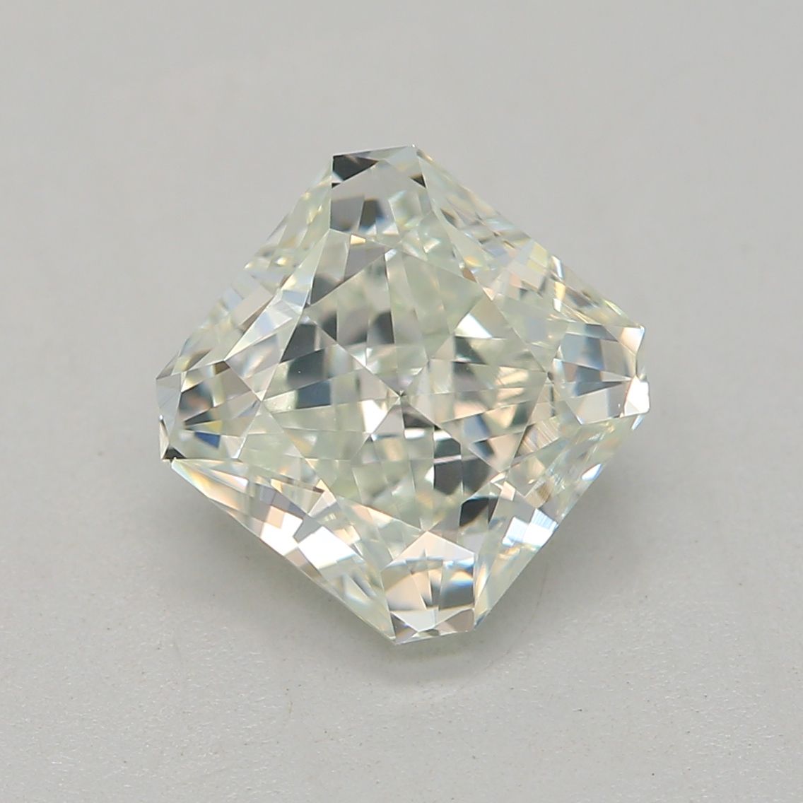 Diament 1.01 ct Faint Green/VS1