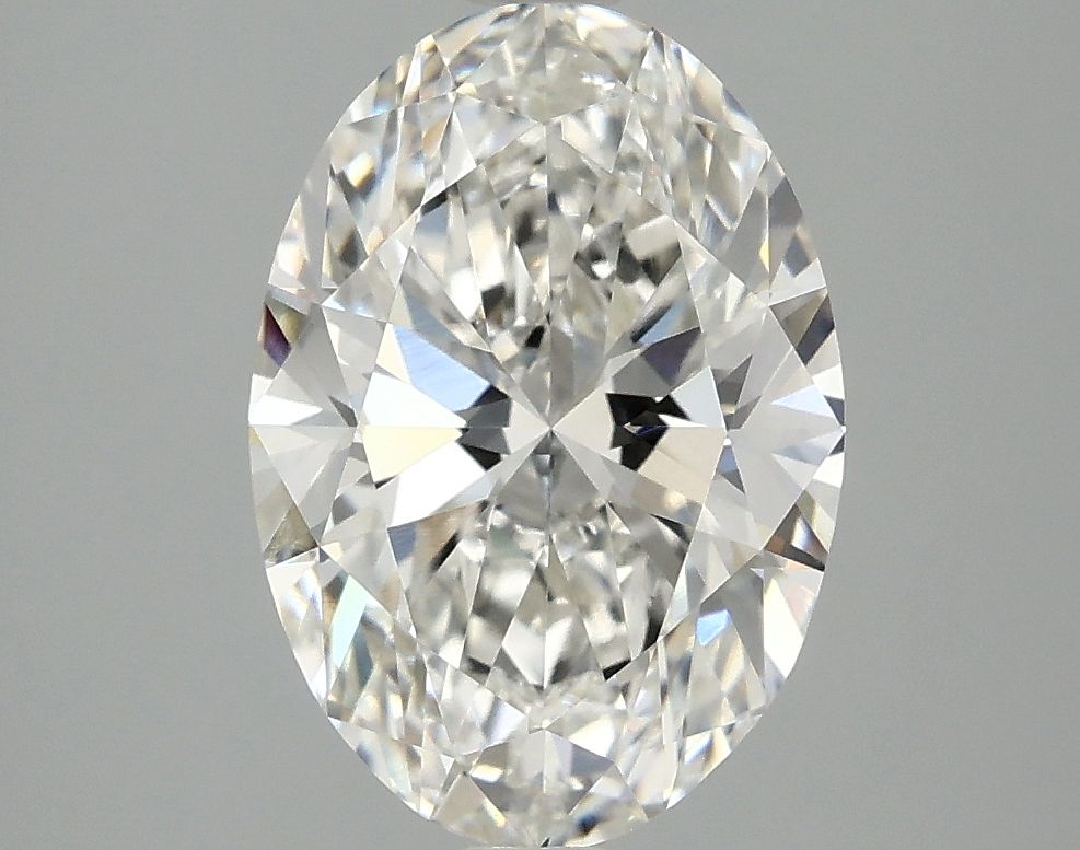 2.87 ct. oval Lab Grown Diamond front image
