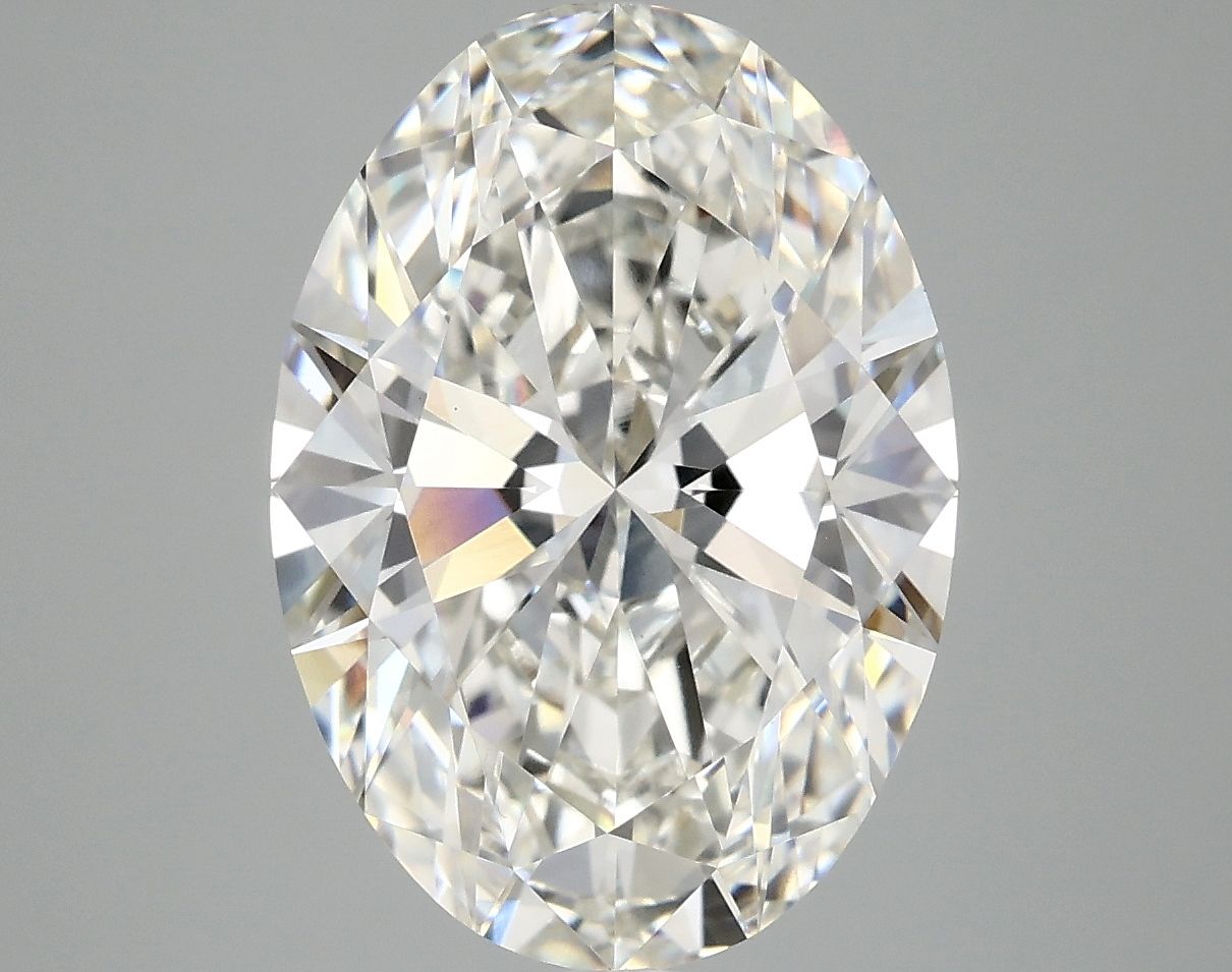 5.10 ct. oval Lab Grown Diamond front image