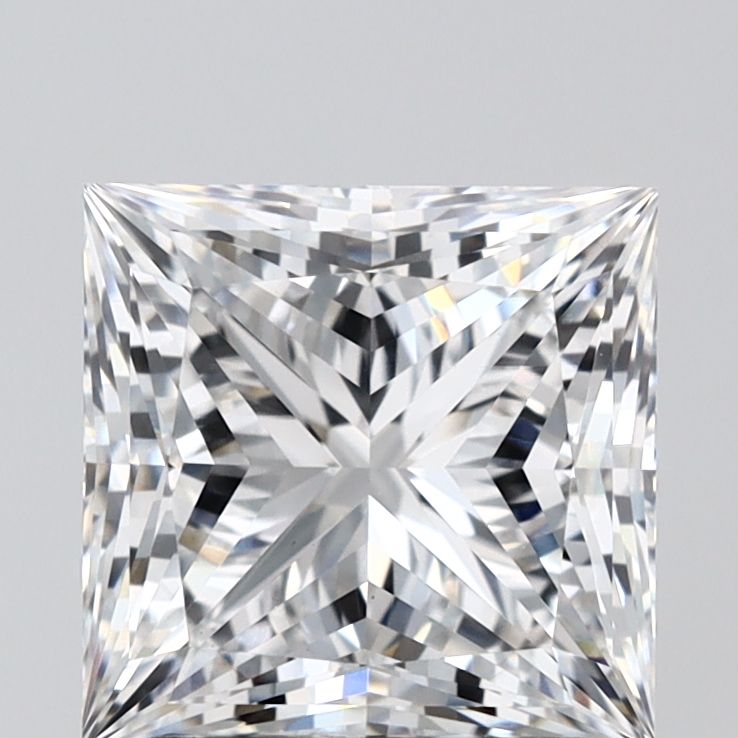 2.56 ct. princess Lab Grown Diamond front image