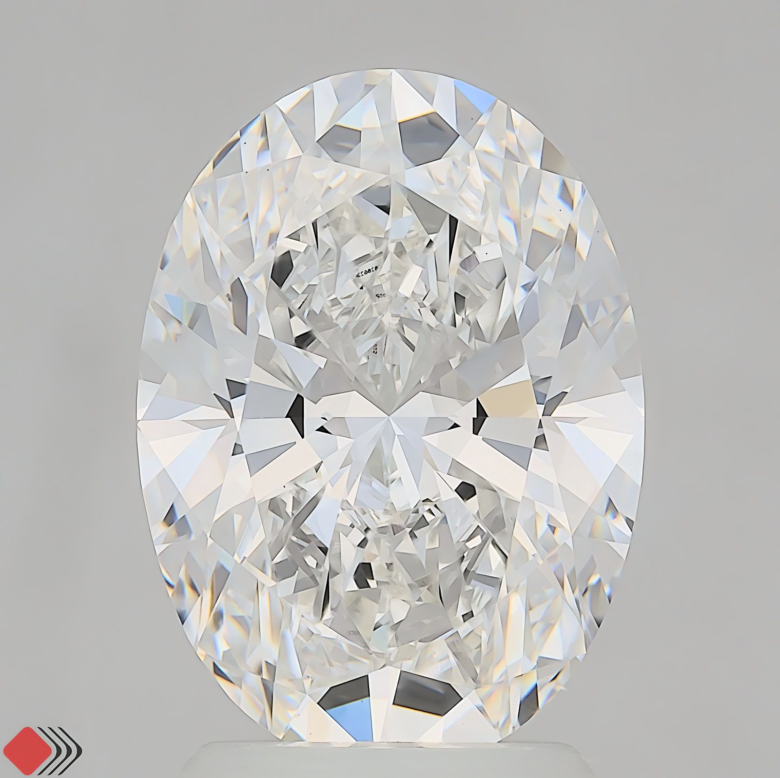 2.59 ct. oval Lab Grown Diamond front image
